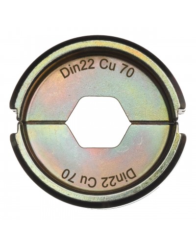 MATRYCA ZACISKOWA DIN22 CU 70 2