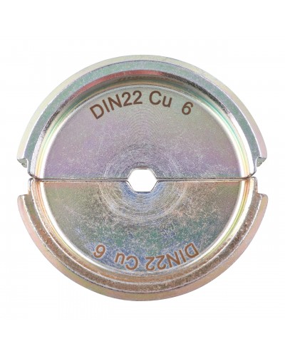 MATRYCA ZACISKOWA DIN22 CU 6 2
