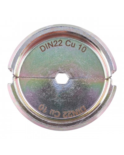 MATRYCA ZACISKOWA DIN22 CU 10 2