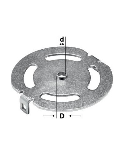 Festool Pierścień kopiujący KR-D 8,5/OF 1400