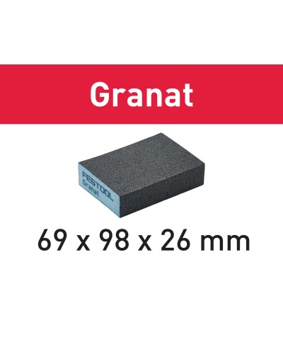 Festool Gąbka szlifierska 69x98x26 120 GR/6 Granat