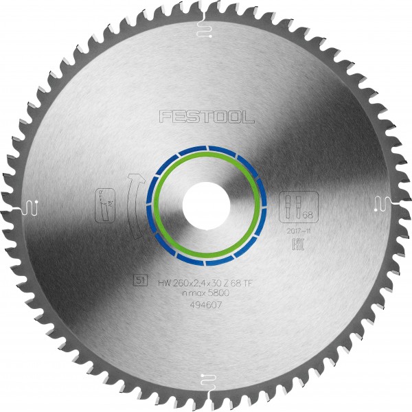 Festool Tarcza pilarska HW 260x2,4x30...