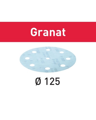 Festool Krążki ścierne STF D125/8 P1000 GR/50 Granat