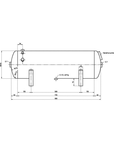 Zbiornik powietrza 50 L... 2