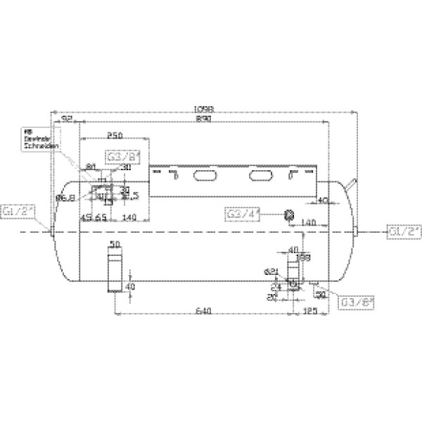Kocioł 100 litrów 15 barów VZ