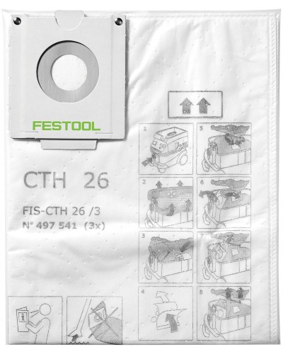 Festool Zabezpieczający worek filtrujący FIS-CTH 26/3