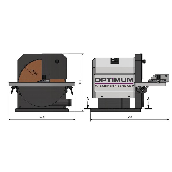 OPTIgrind GB305D / 400V / 3Ph