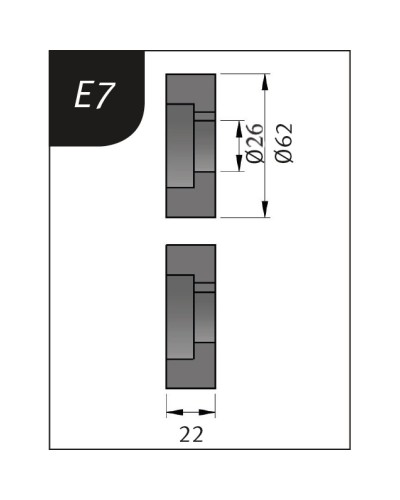 Rolki gniece typu E7