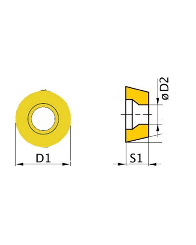 Płytki wymienne RNMG1204MO... 2