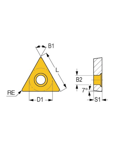 Płytki wymienne TCMT110204... 2