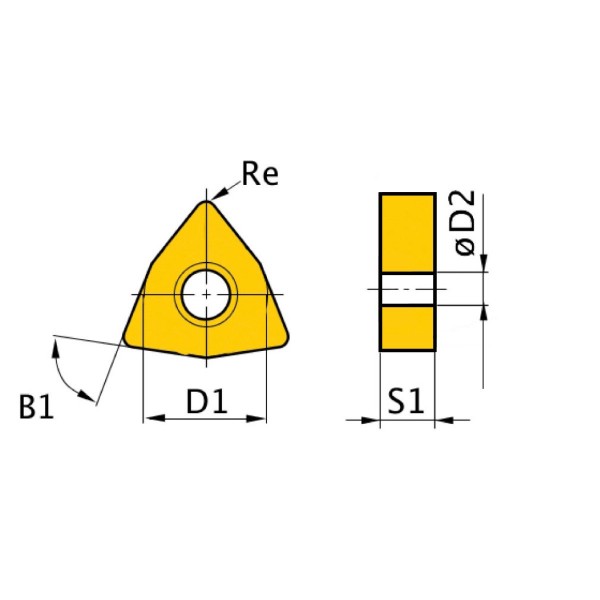 Wymienne płytki obrotowe WNMG 080408