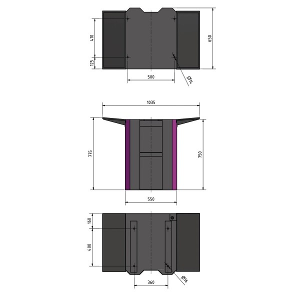 Podstawa dla MH35 / MB4