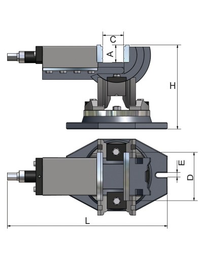 MV3-125 Imadło trzyosiowe 2