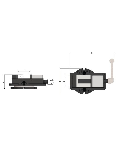 Modułowe - imadło maszynowe... 2