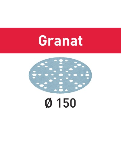Festool Krążki ścierne STF D150/48 P150 GR/100 Granat