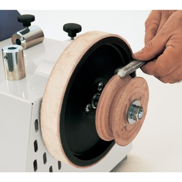 Skórzana tarcza wygładzająca profilowana