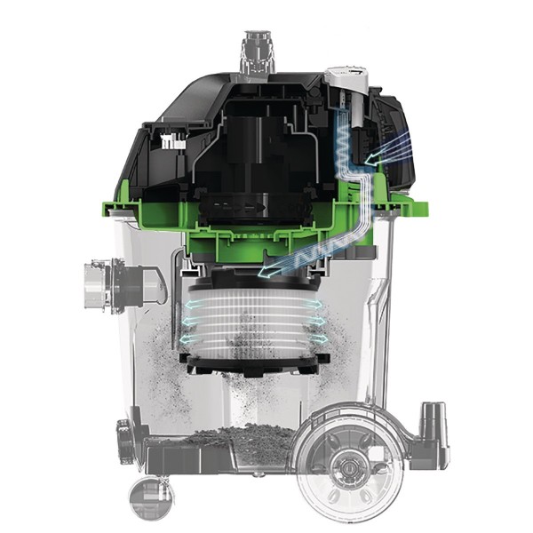 Odkurzacz wetCAT 120 RH do pracy na...