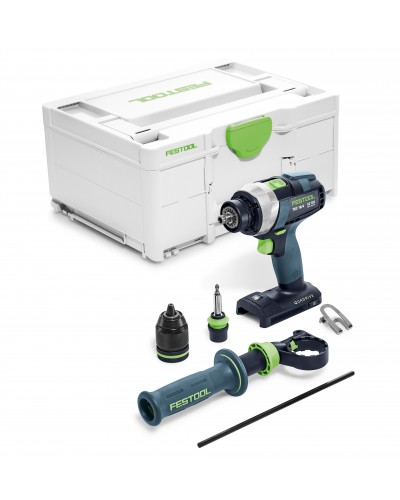 Festool Akumulatorowa wiertarko-wkrętarka TDC 18/4 I-Basic QUADRIVE