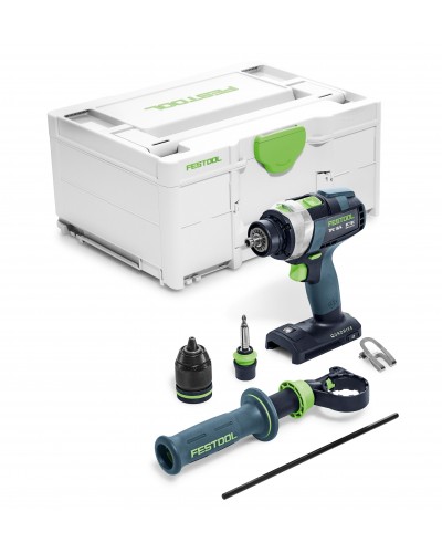 Festool Akumulatorowa wiertarko-wkrętarka udarowa TPC 18/4 I-Basic QUADRIVE