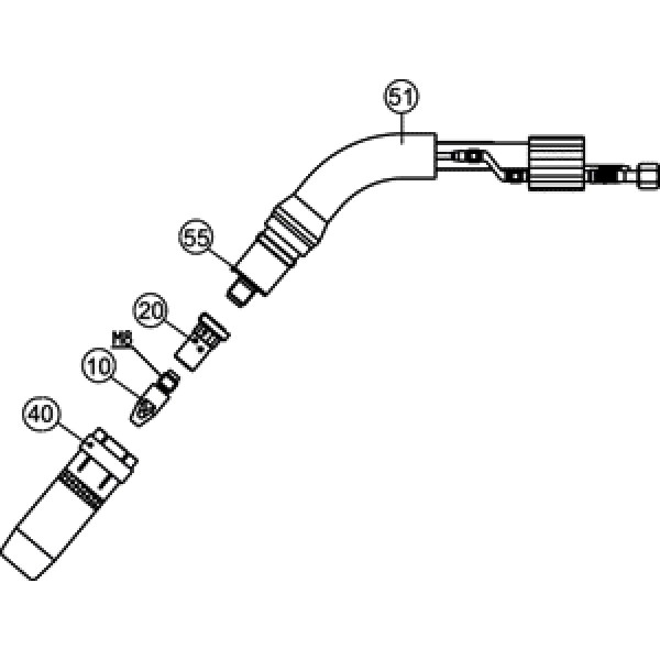 Uchwyt spawalniczy 9W aluminiowy Uchwyt spawalniczy 9W aluminiowy