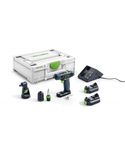 Festool Akumulatorowa wiertarko-wkrętarka TXS 2,6-Set