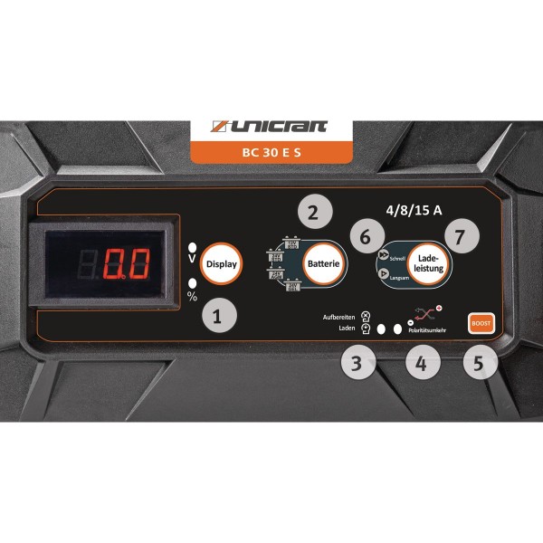 BC 30 E S Ładowarka akumulatorów