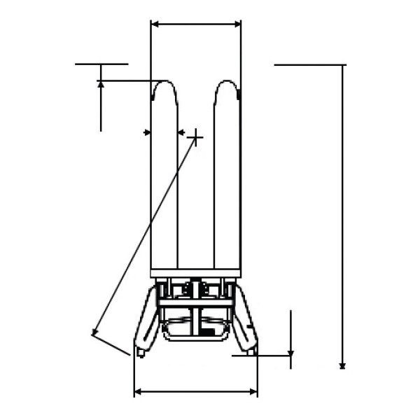 GHHW 1000 Wózek z widłami