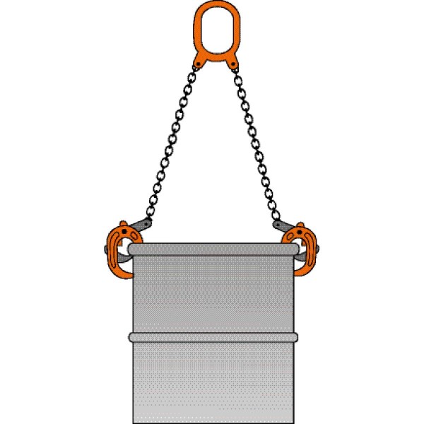 Zacisk do podnoszenia bębna FHK 1 1t