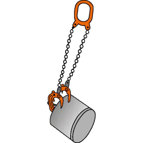 Zacisk do podnoszenia bębna FHK 1 1t