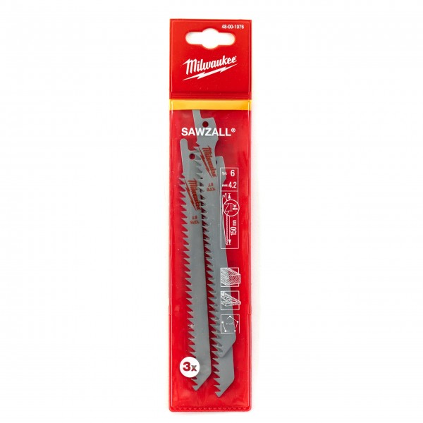 Brzeszczoty 150/4,2 mm HCS (3 szt.)