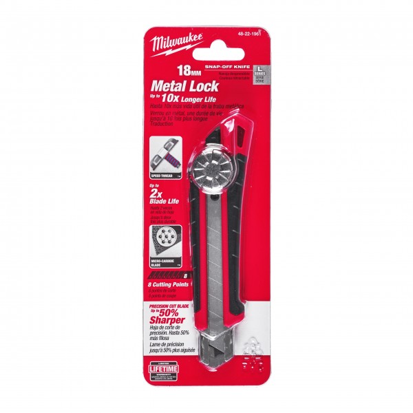 Nożyk z łamanym ostrzem 18 mm