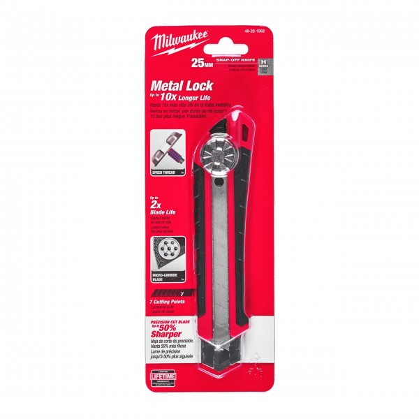 Nożyk z łamanym ostrzem 25 mm Nożyk z łamanym ostrzem 25 mm