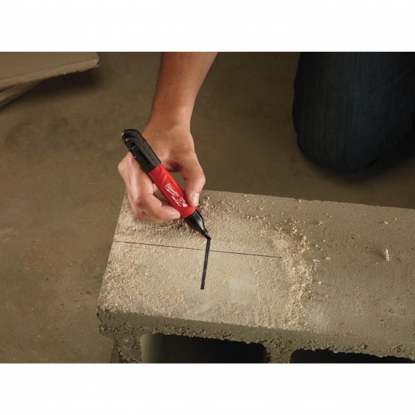 Marker z końcówką typu dłuto