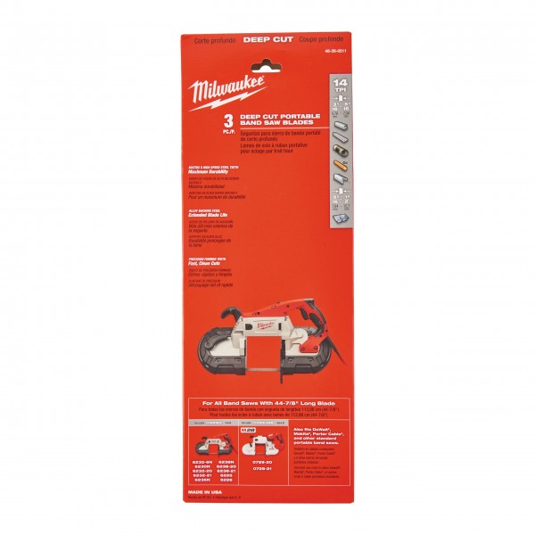 Ostrze bimetalowe do HBS120E/V28 -...