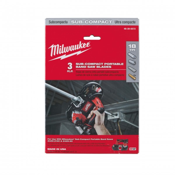 Ostrze bimetalowe do M12BS (18TPi, 3... Ostrze bimetalowe do M12BS (18TPi, 3...