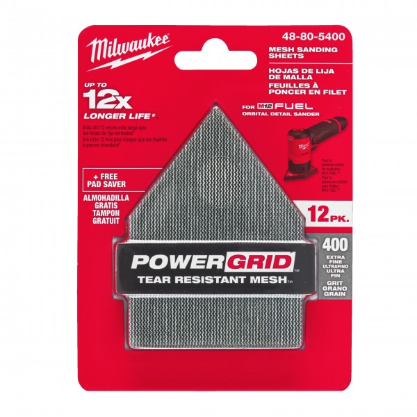 Siatka ścierna 12 szt. 67x92 ziarno...