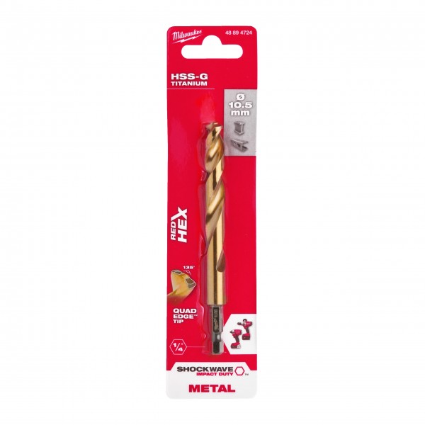 Wiertło udarowe do metalu SWave HSS-G... Wiertło udarowe do metalu SWave HSS-G...