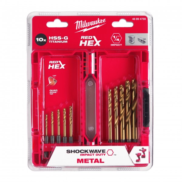 Wiertło udarowe do metalu SWave HSS-G...