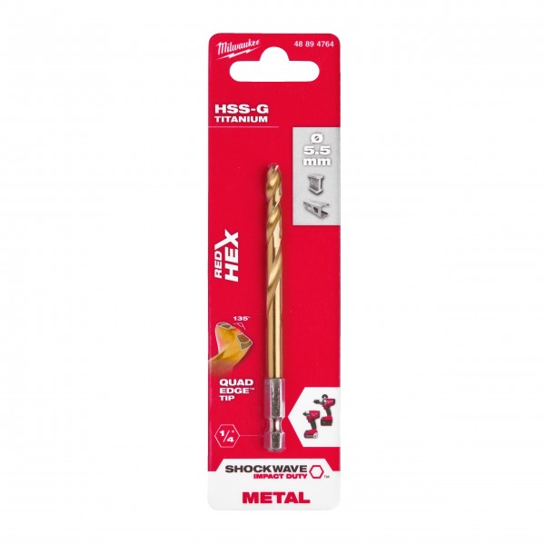 Wiertło udarowe do metalu SWave HSS-G... Wiertło udarowe do metalu SWave HSS-G...