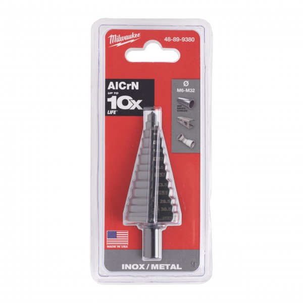 Wiertło stopniowe kobaltowe M6-M32mm