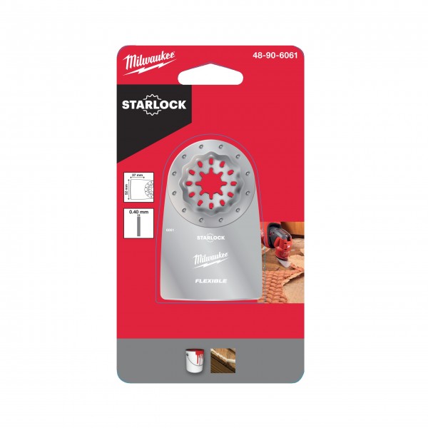 Skrobak ze stali elastycznej 52x37mm