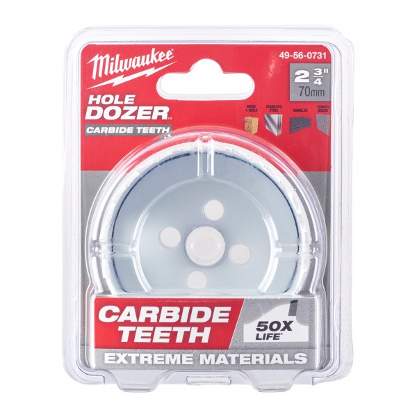 Otwornica Hole Dozer z węglikiem 70 mm