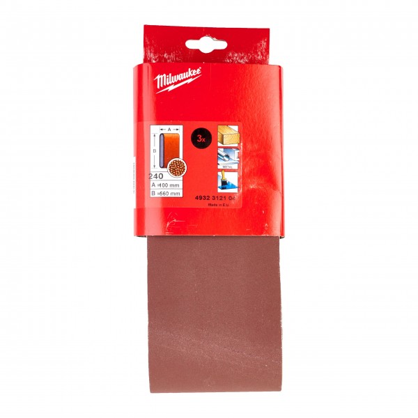 Taśma ścierna 100 x 560 G240 3 szt.