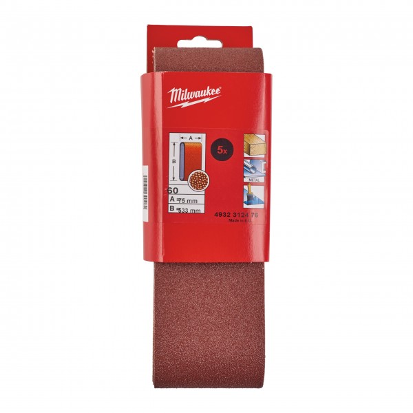 Taśma ścierna 75 x 533 G60 5 szt.