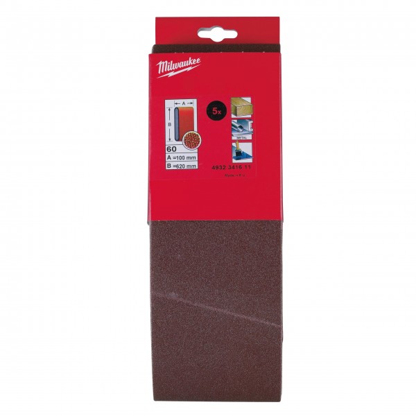 Taśma ścierna 100 x 620 G60 5 szt.