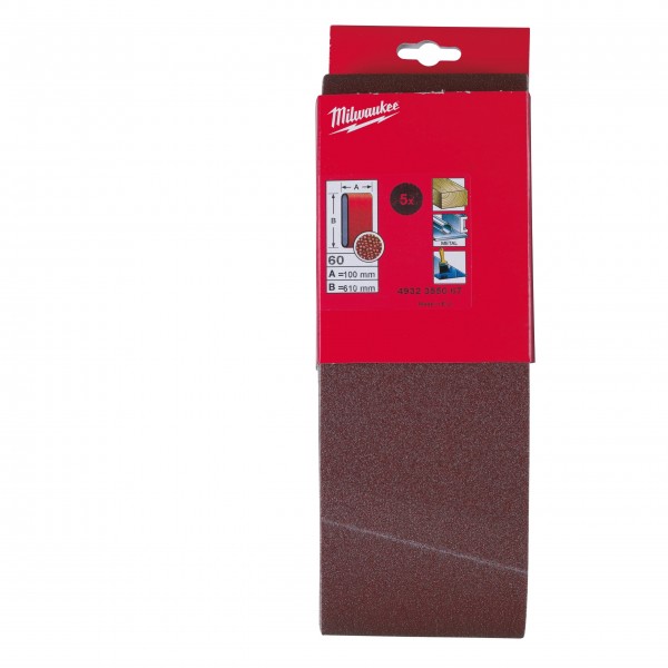 Taśma ścierna 100 x 610 G60 5 szt. Taśma ścierna 100 x 610 G60 5 szt.