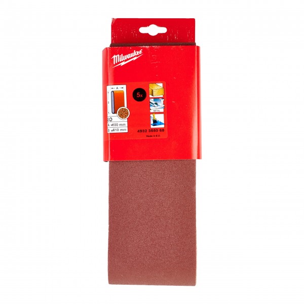 Taśma ścierna 100 x 610 G80 5 szt. Taśma ścierna 100 x 610 G80 5 szt.