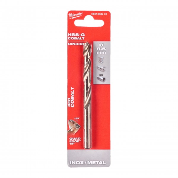 Wiertło do metalu HSS-G CO 8,5 mm (1... Wiertło do metalu HSS-G CO 8,5 mm (1...