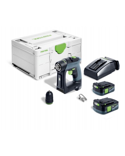 Festool Akumulatorowa wiertarko-wkrętarka CXS 12 2,5-Plus