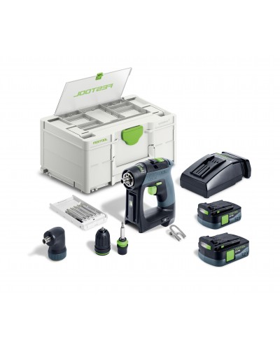 Festool Akumulatorowa wiertarko-wkrętarka CXS 12 2,5-Set